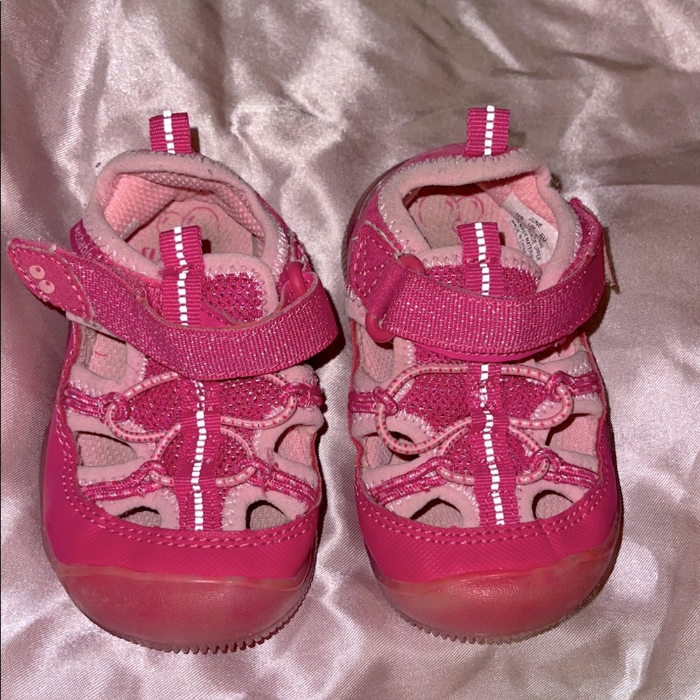 SURPRIZE Infant Girls Pink Sandals